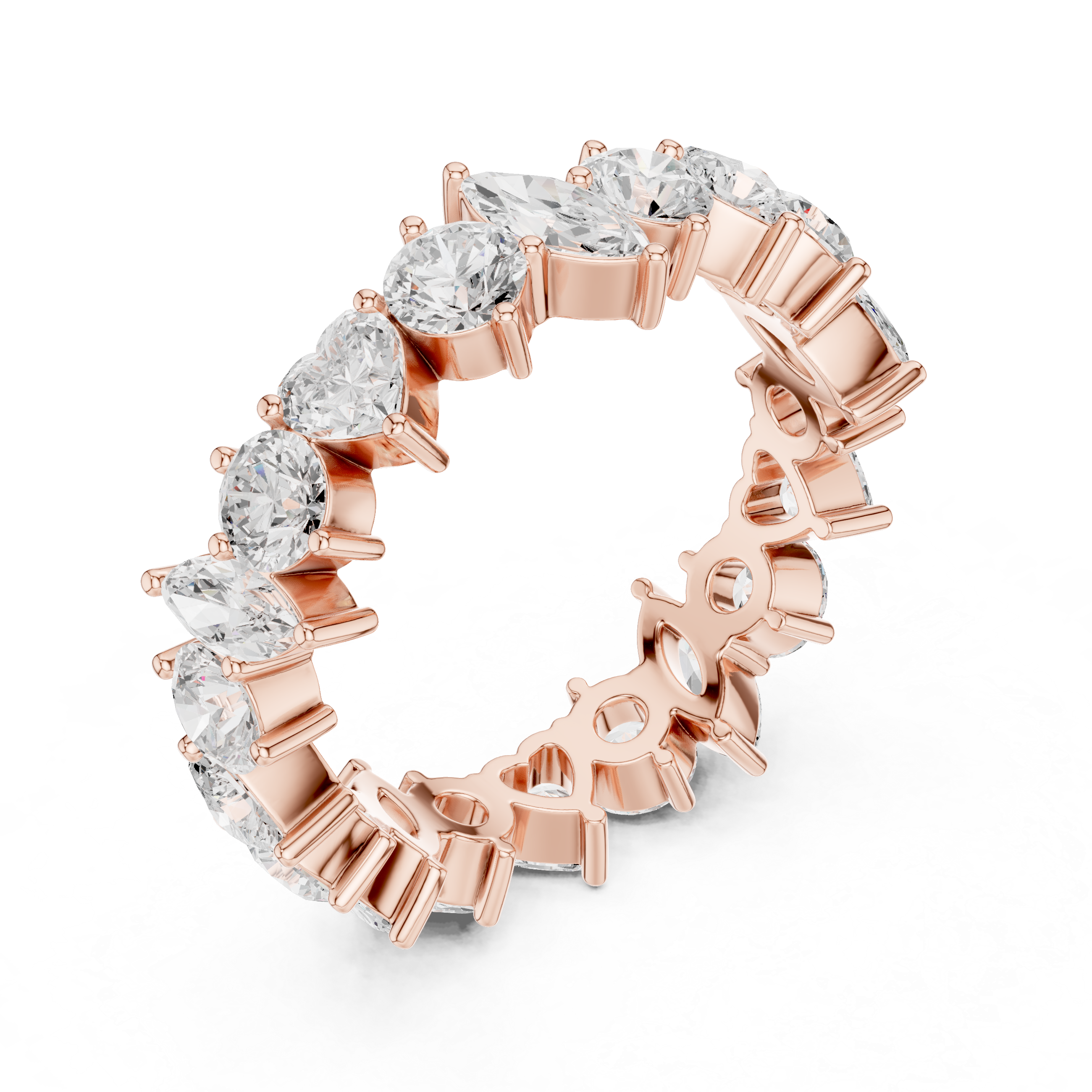 Tapered Baguette Lab Grown Diamond Ring
