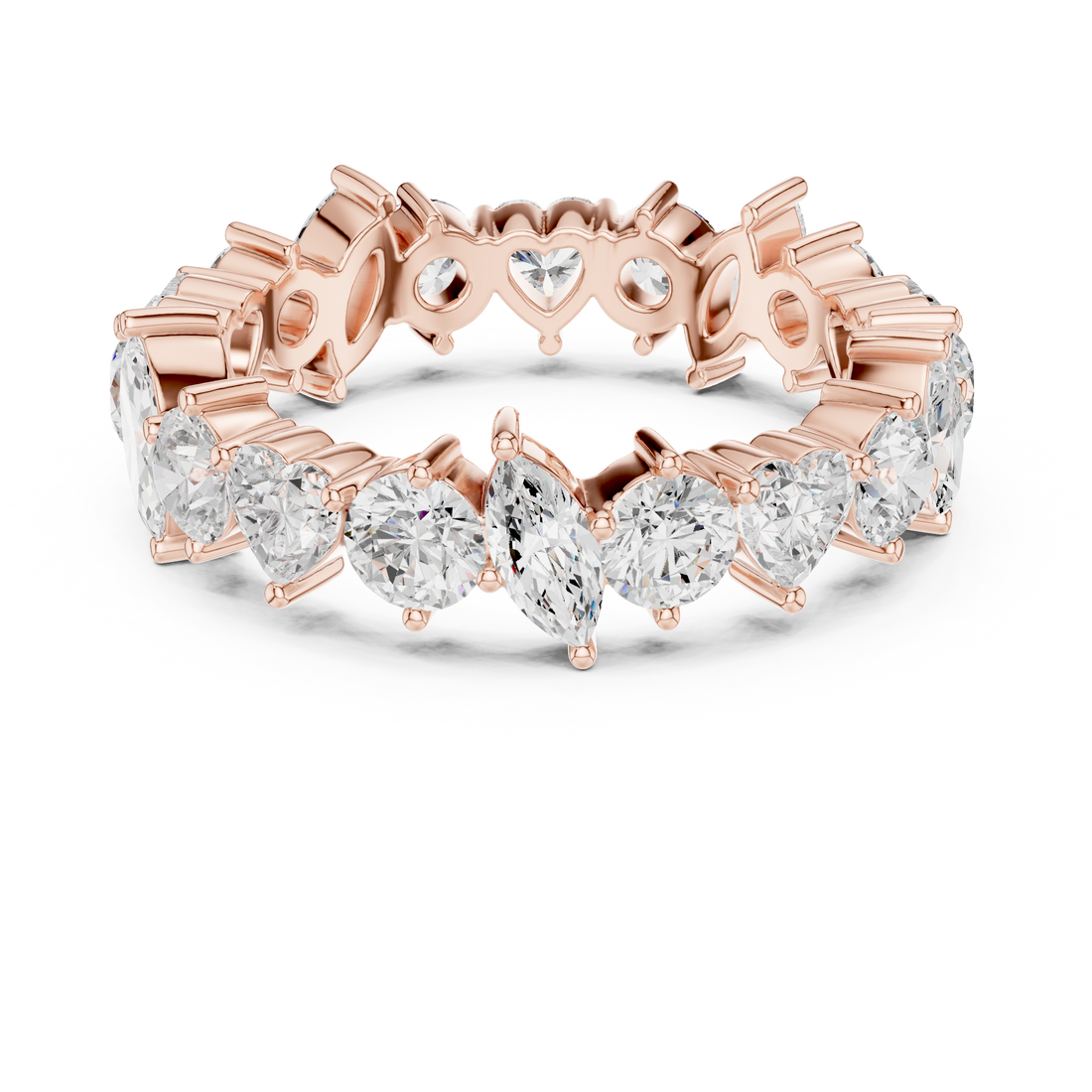Tapered Baguette Lab Grown Diamond Ring