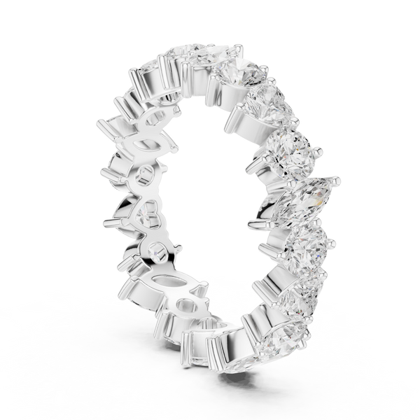 Tapered Baguette Lab Grown Diamond Ring