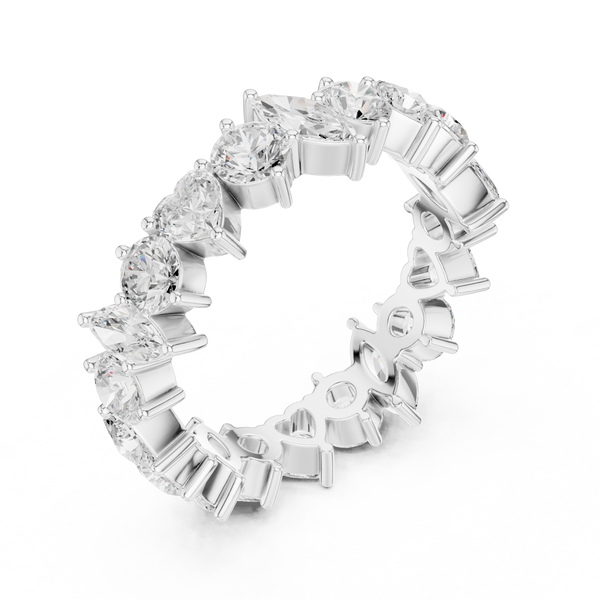 Tapered Baguette Lab Grown Diamond Ring