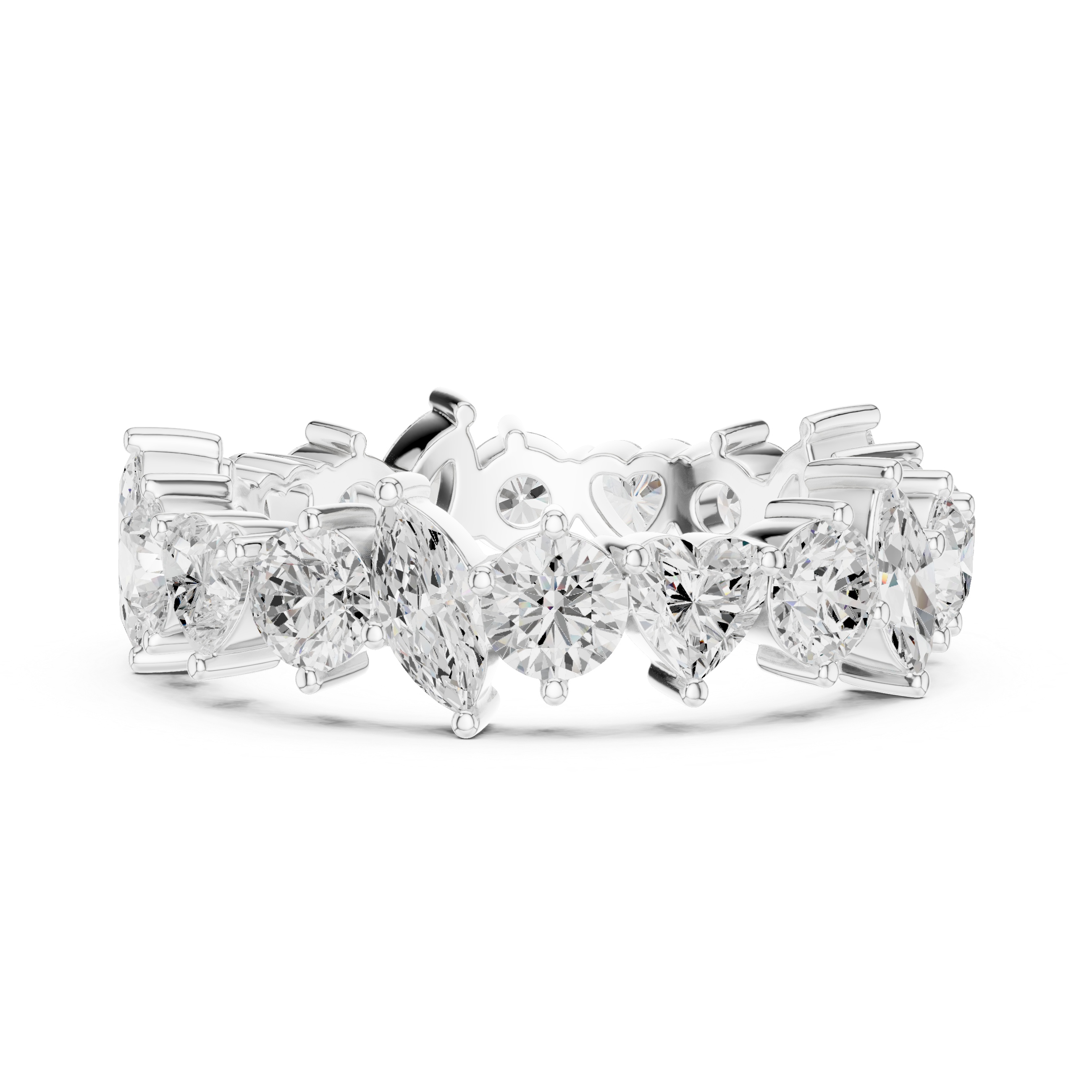 Tapered Baguette Lab Grown Diamond Ring