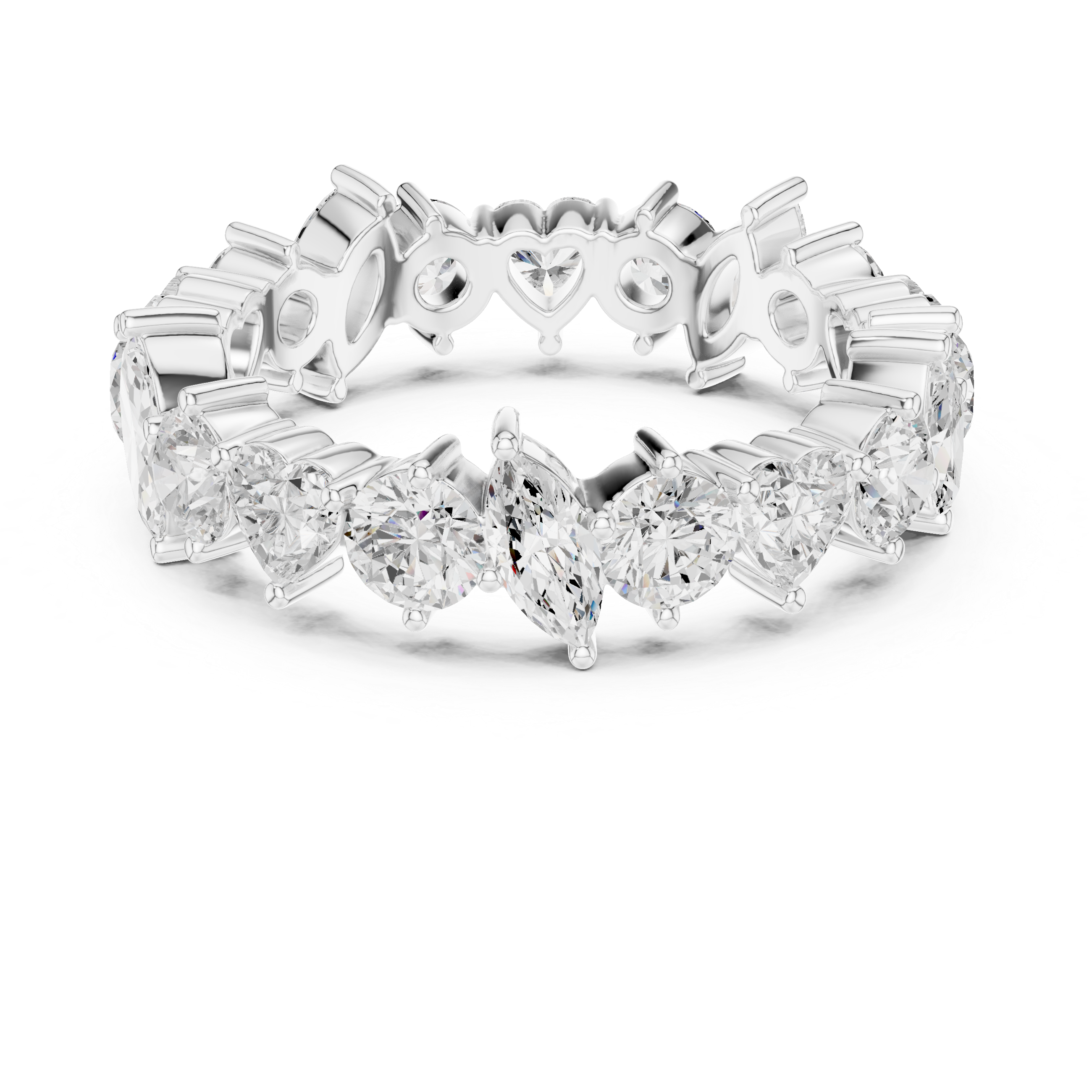 Tapered Baguette Lab Grown Diamond Ring