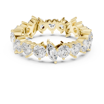 Tapered Baguette Lab Grown Diamond Ring