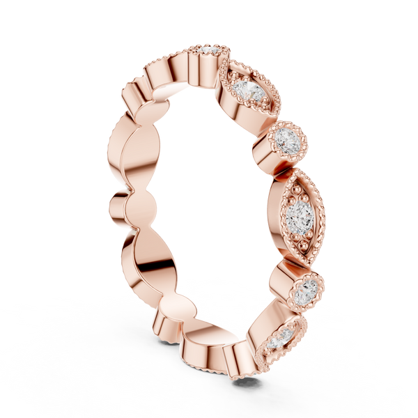 Hidden Detail Lab Grown Diamond Ring