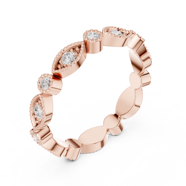 Hidden Detail Lab Grown Diamond Ring