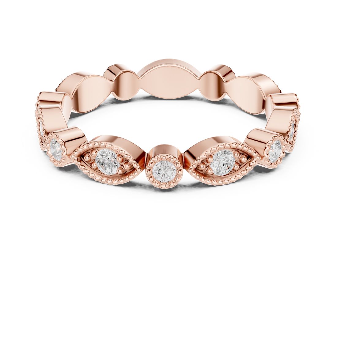 Hidden Detail Lab Grown Diamond Ring