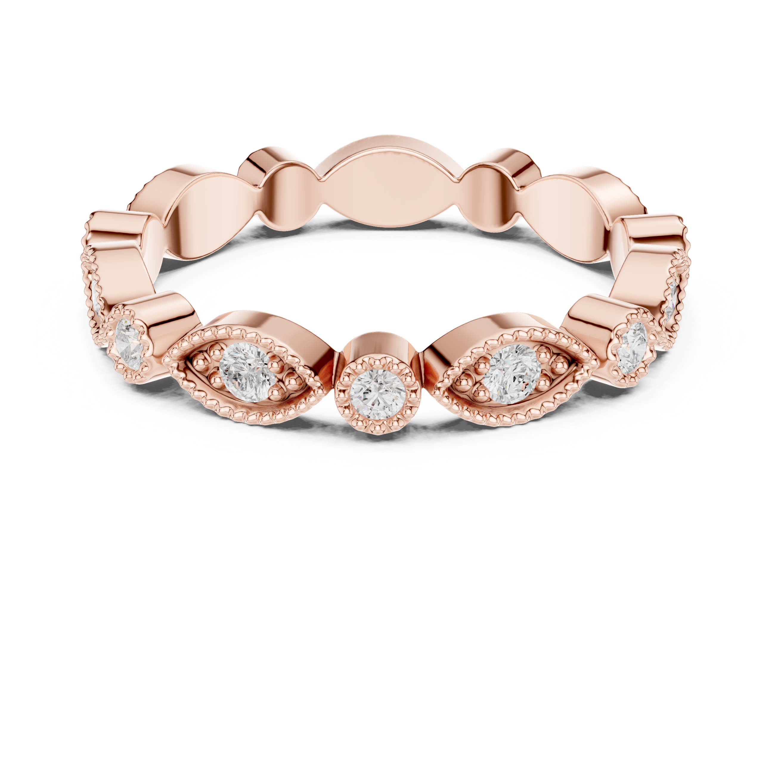 Hidden Detail Lab Grown Diamond Ring