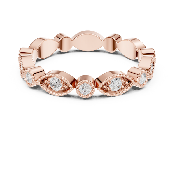 Hidden Detail Lab Grown Diamond Ring