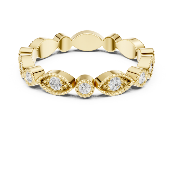 Hidden Detail Lab Grown Diamond Ring