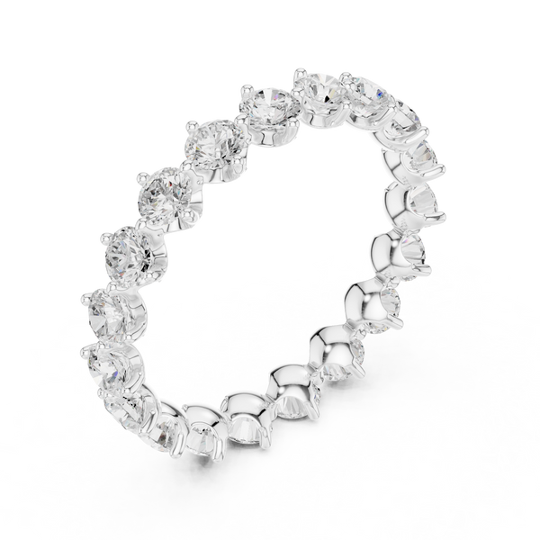 Alternating Step Lab Grown Diamond Ring