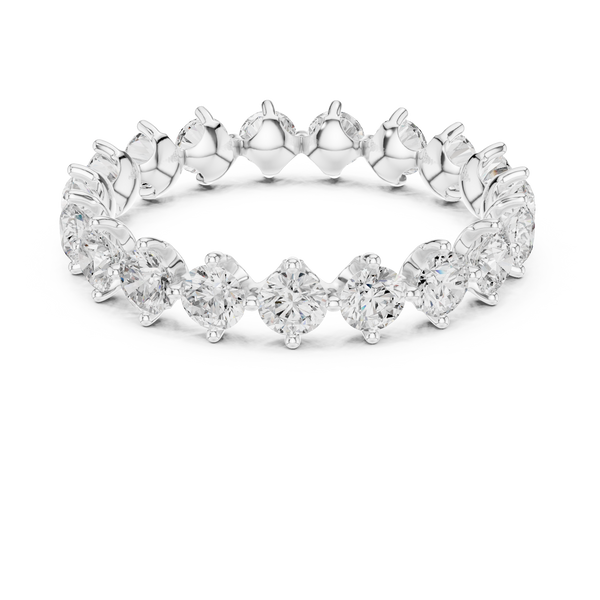 Alternating Step Lab Grown Diamond Ring