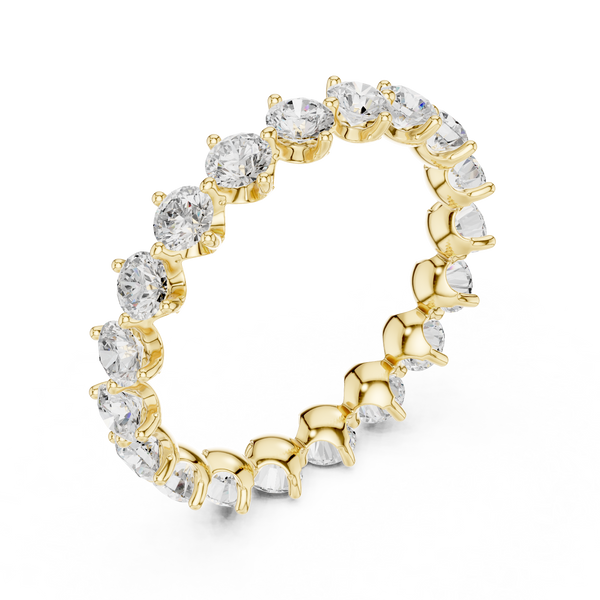 Alternating Step Lab Grown Diamond Ring