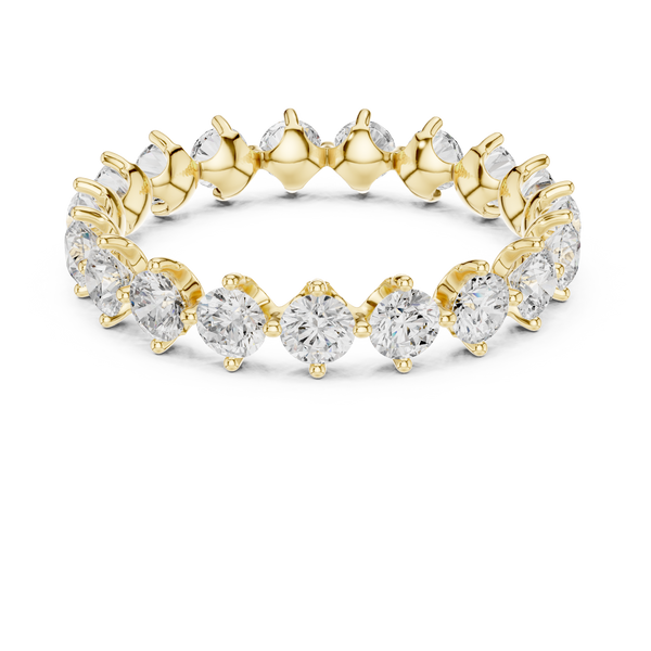 Alternating Step Lab Grown Diamond Ring