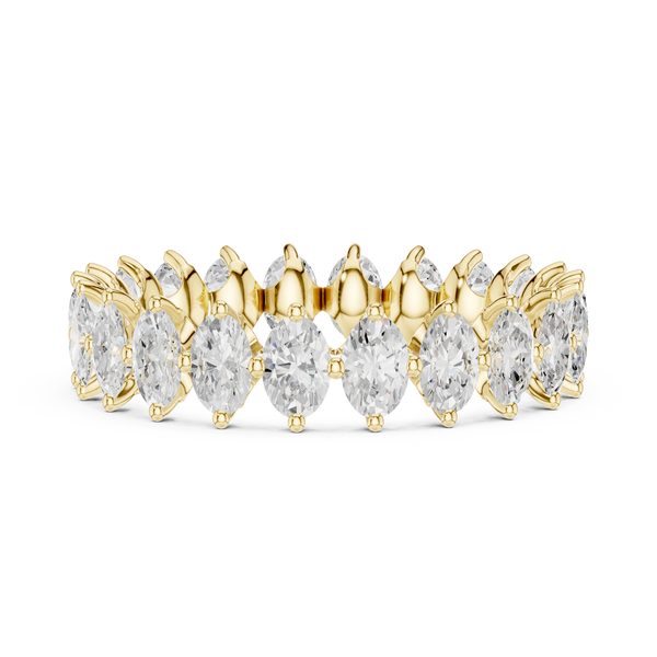 Swirling Ribbon Lab Grown Diamond Ring