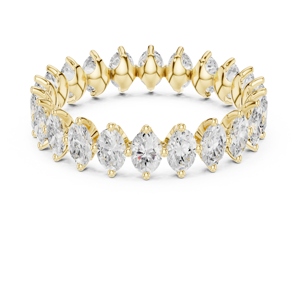 Swirling Ribbon Lab Grown Diamond Ring
