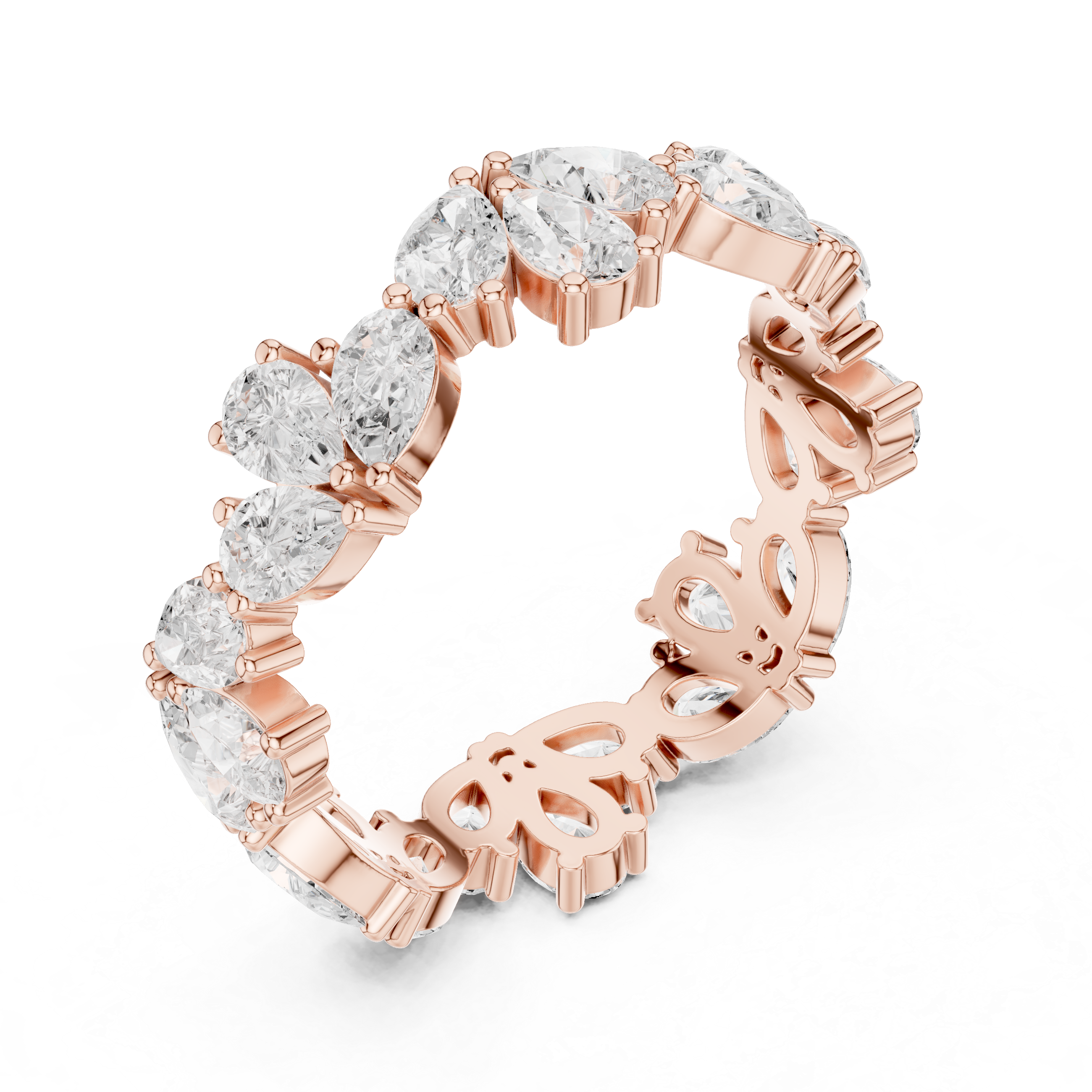 Split Halo Lab Grown Diamond Ring