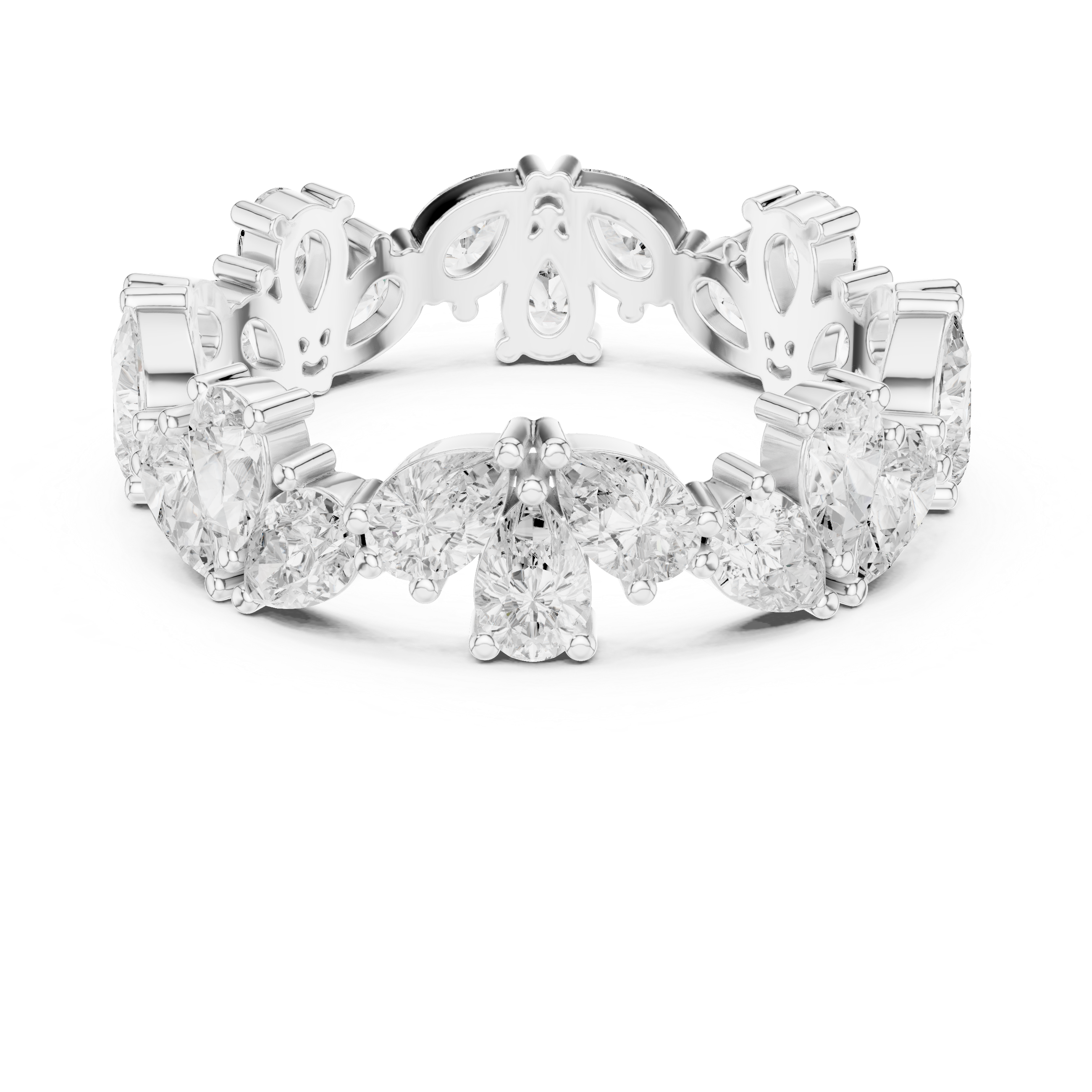 Split Halo Lab Grown Diamond Ring