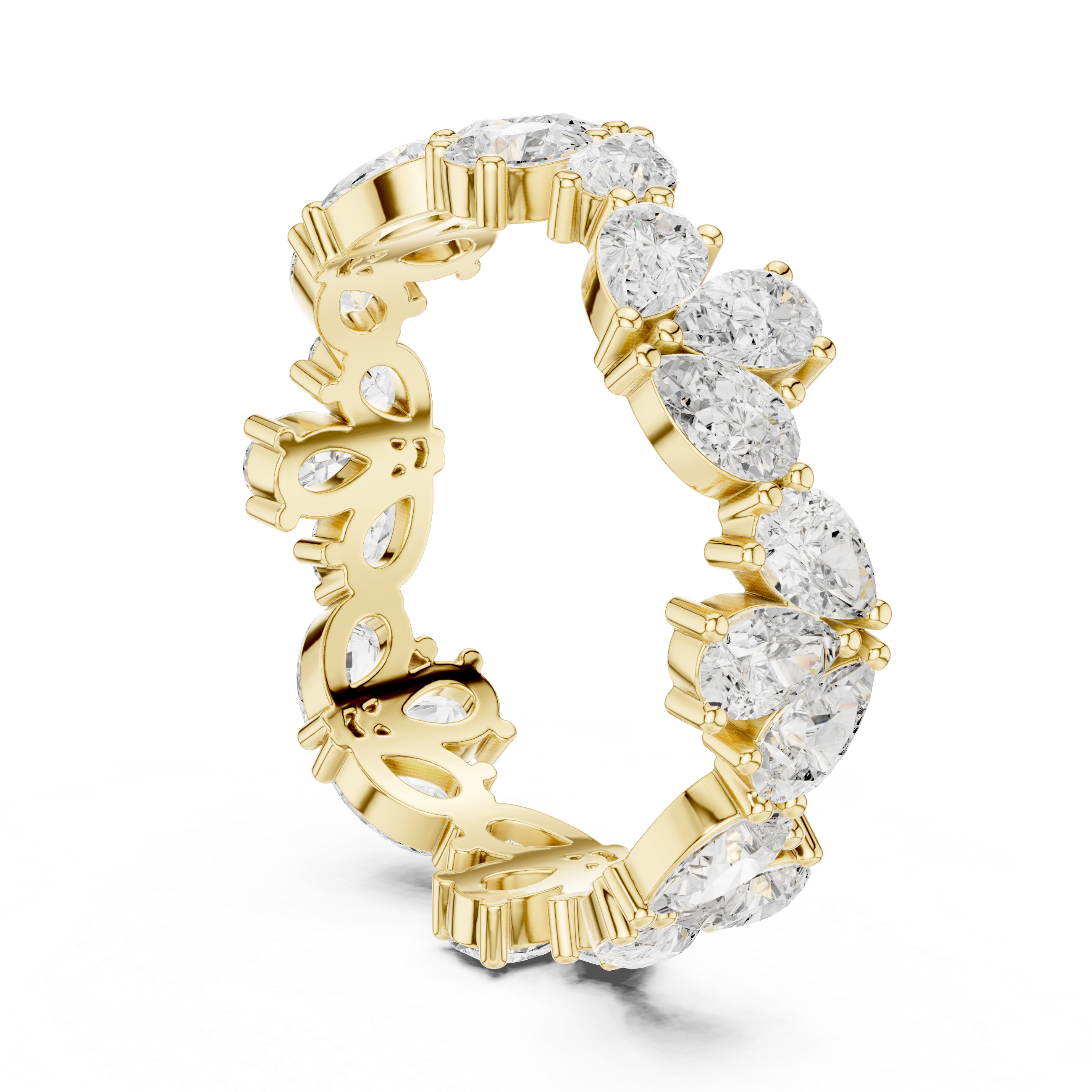 Split Halo Lab Grown Diamond Ring