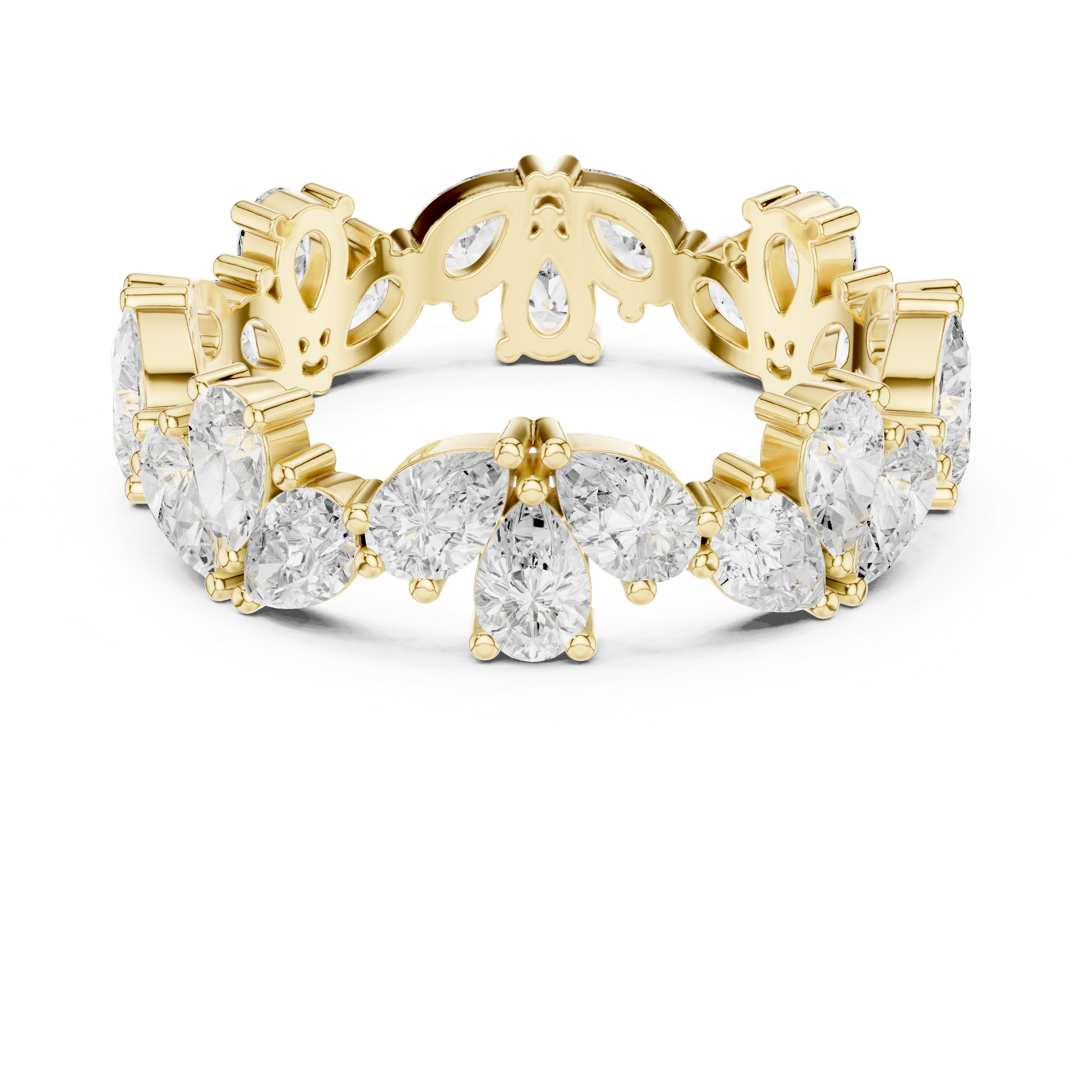 Split Halo Lab Grown Diamond Ring