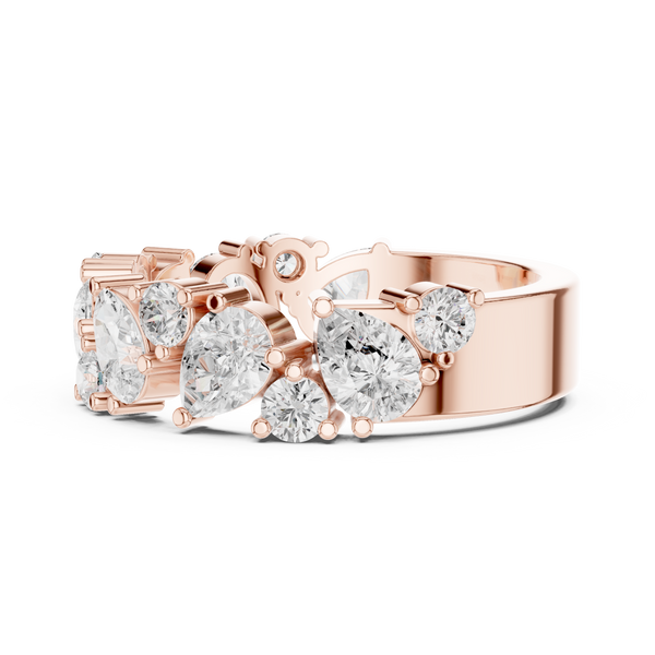 Clean Solitaire Lab Grown Diamond Ring