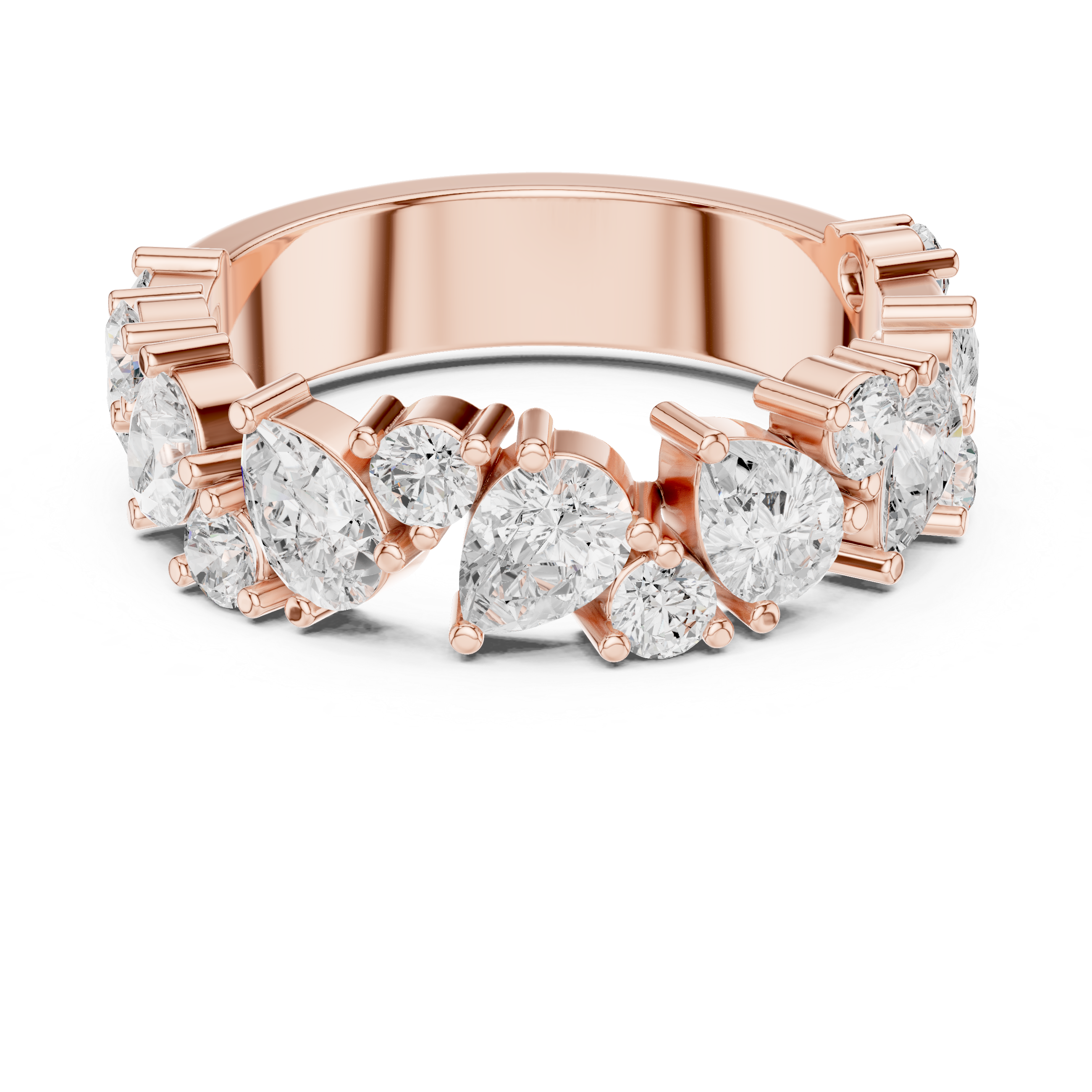 Clean Solitaire Lab Grown Diamond Ring