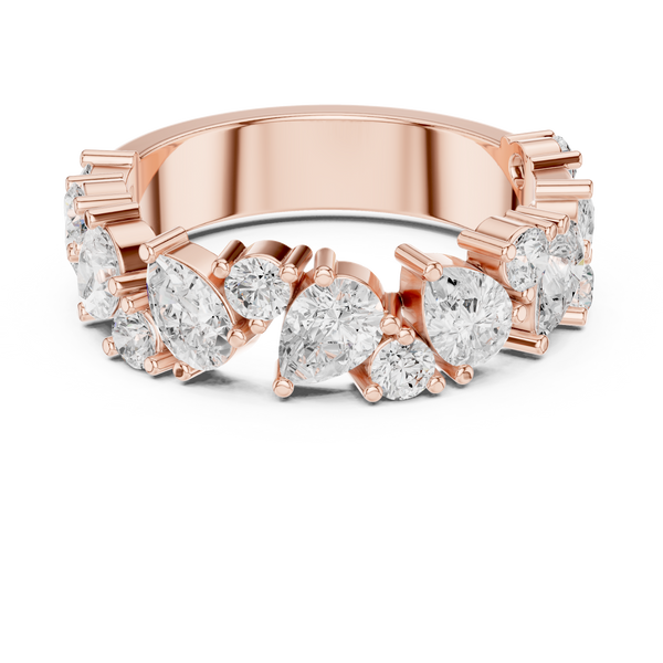 Clean Solitaire Lab Grown Diamond Ring