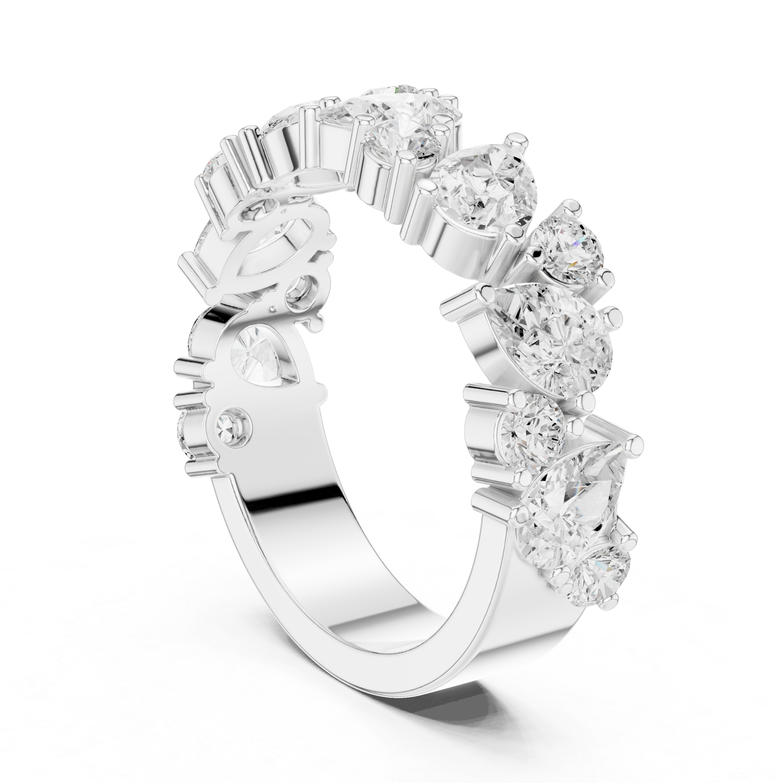 Clean Solitaire Lab Grown Diamond Ring