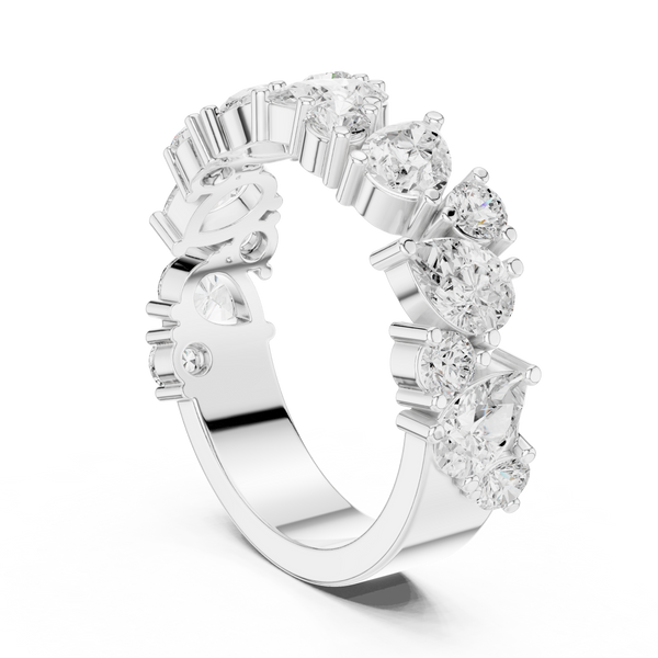 Clean Solitaire Lab Grown Diamond Ring
