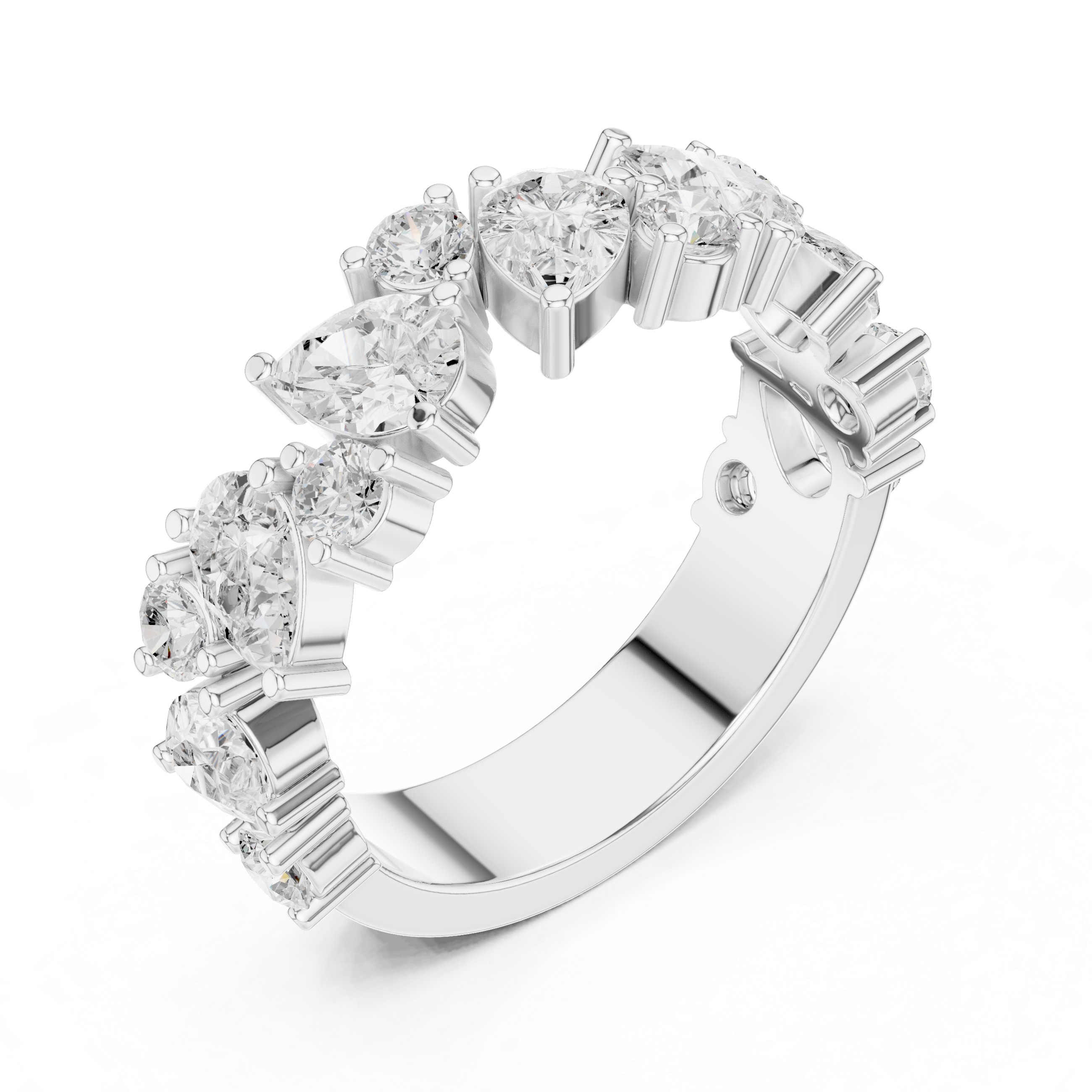 Clean Solitaire Lab Grown Diamond Ring