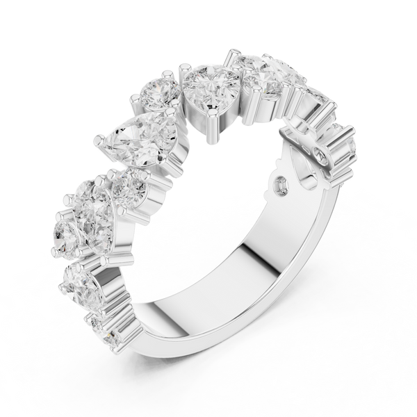 Clean Solitaire Lab Grown Diamond Ring