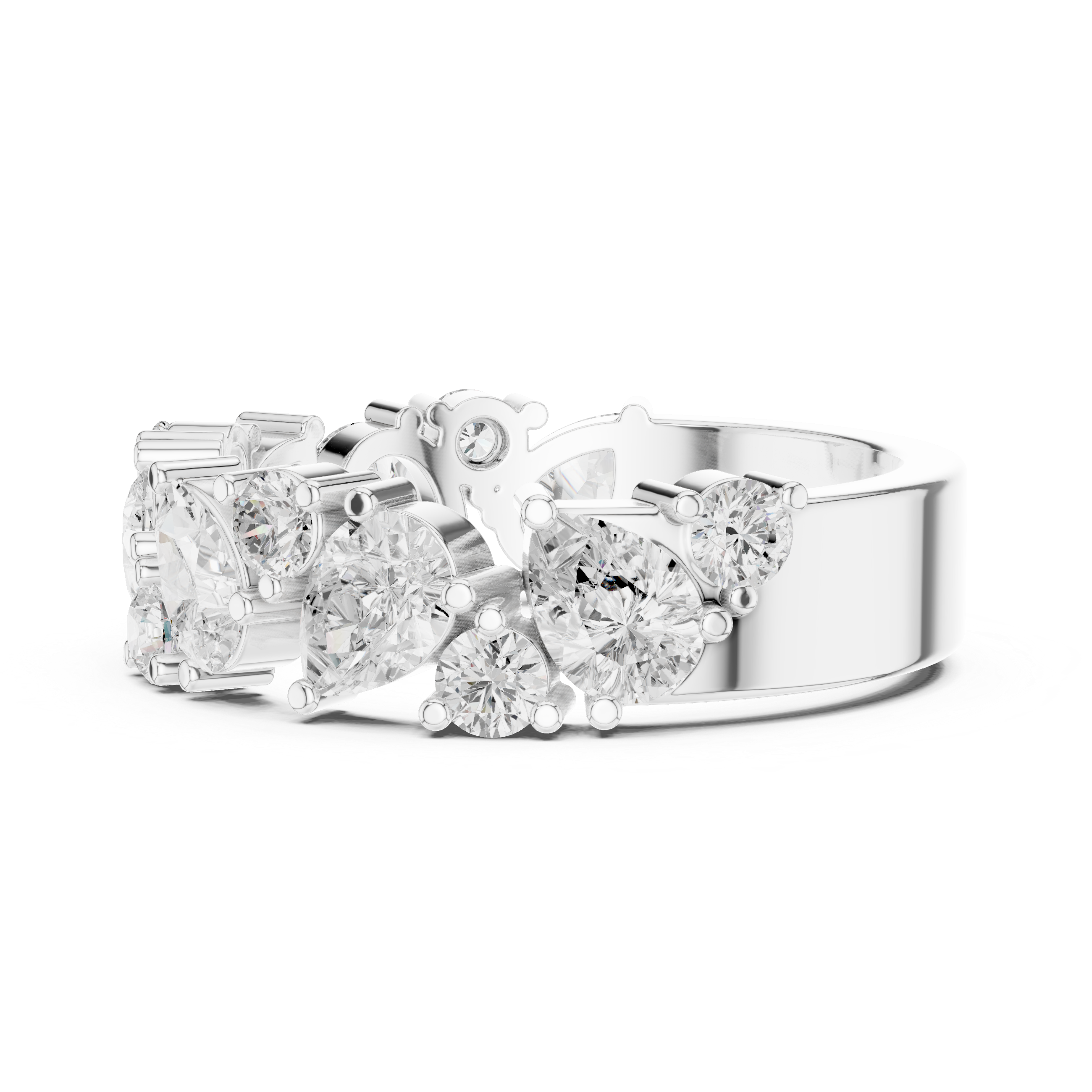 Clean Solitaire Lab Grown Diamond Ring