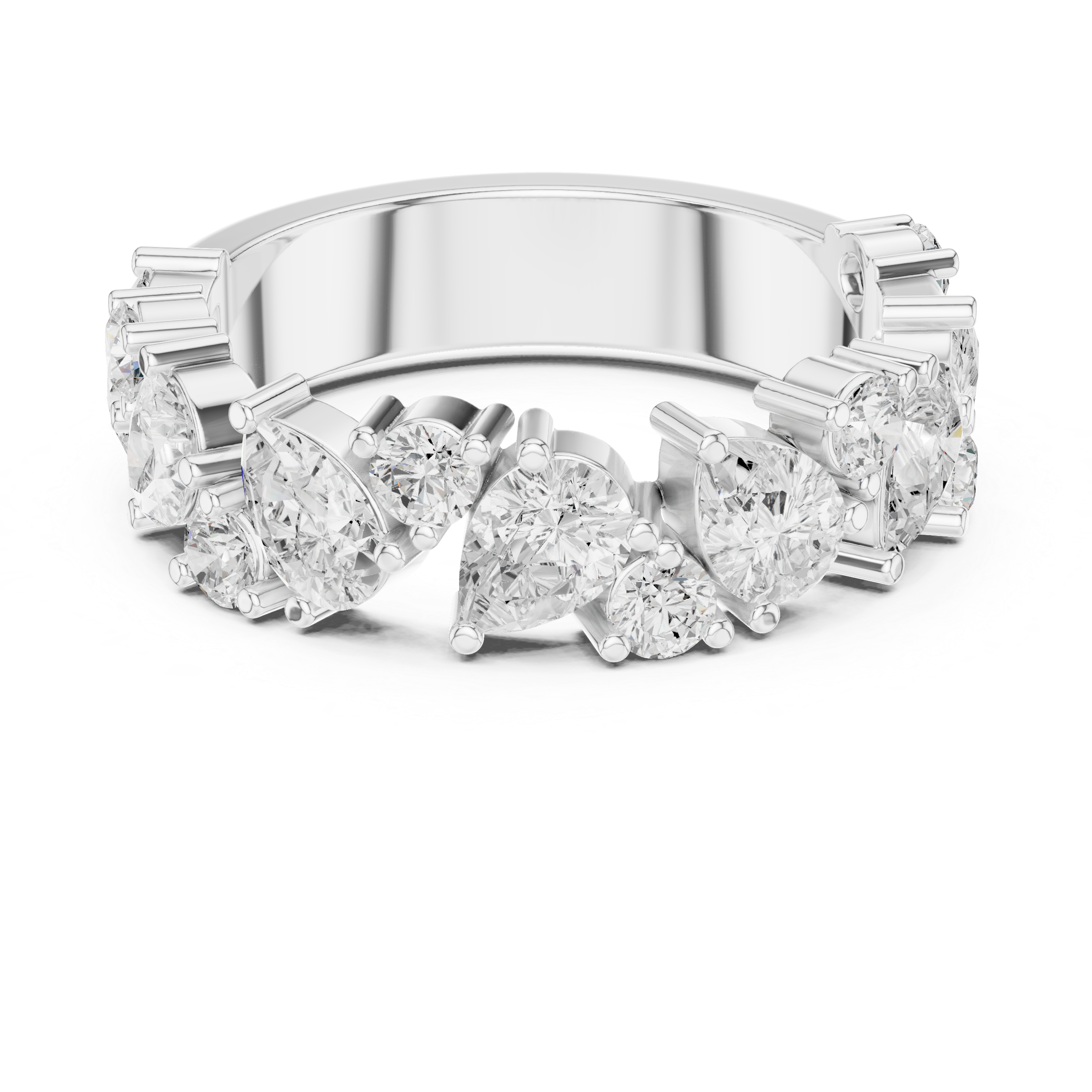 Clean Solitaire Lab Grown Diamond Ring