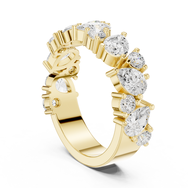 Clean Solitaire Lab Grown Diamond Ring