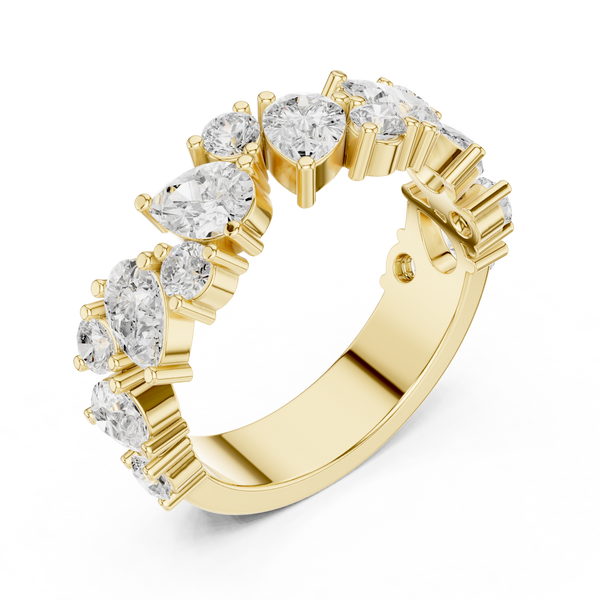Clean Solitaire Lab Grown Diamond Ring