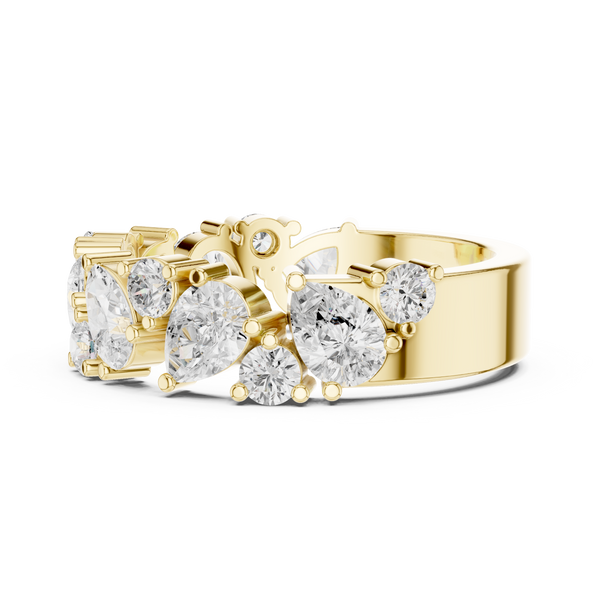 Clean Solitaire Lab Grown Diamond Ring