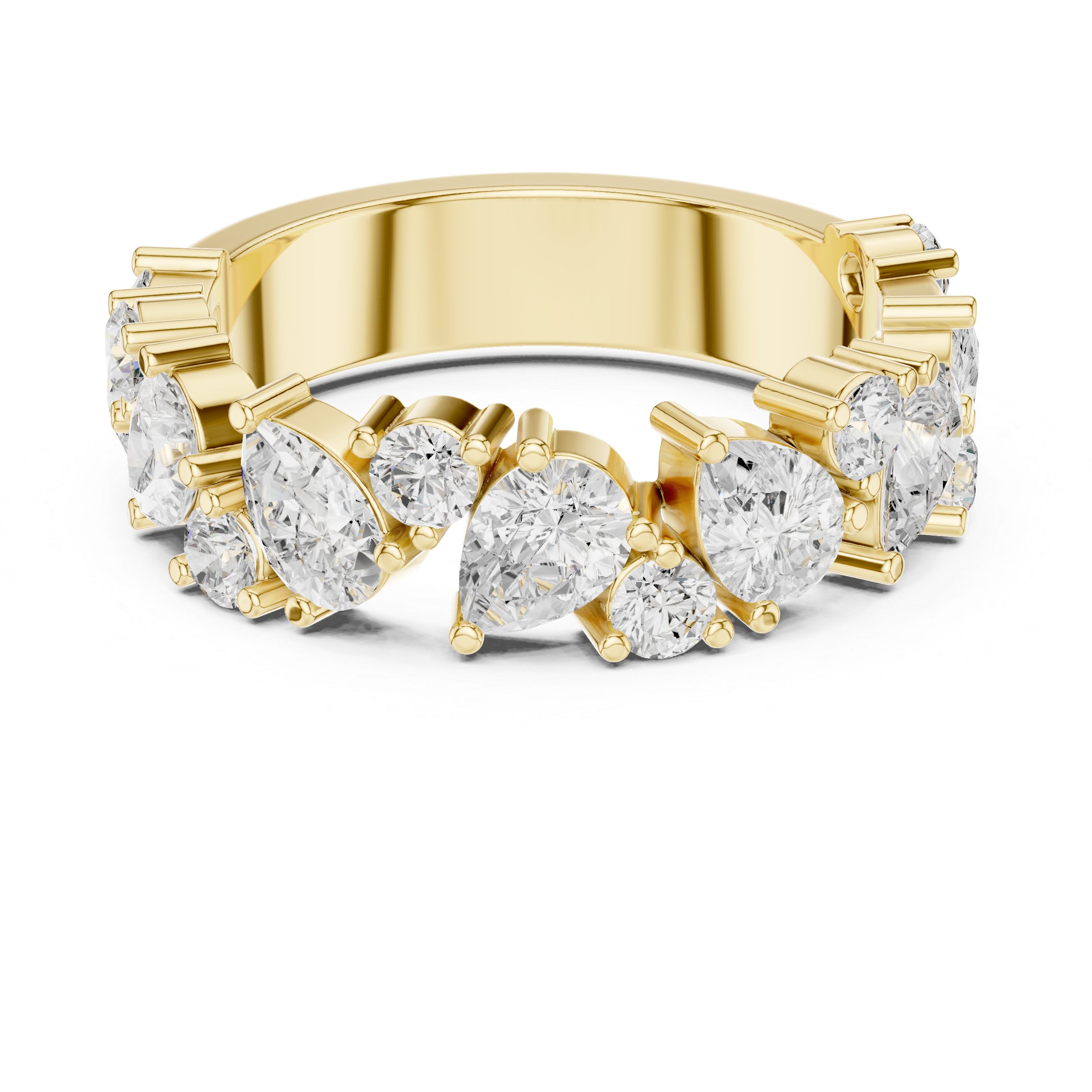 Clean Solitaire Lab Grown Diamond Ring