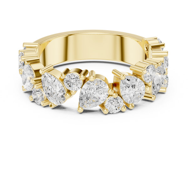 Clean Solitaire Lab Grown Diamond Ring