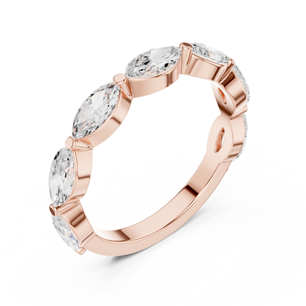 Geometric Frame Lab Grown Diamond Ring