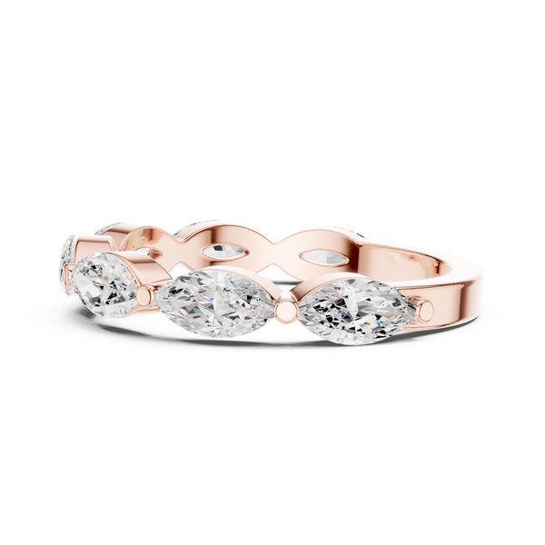 Geometric Frame Lab Grown Diamond Ring