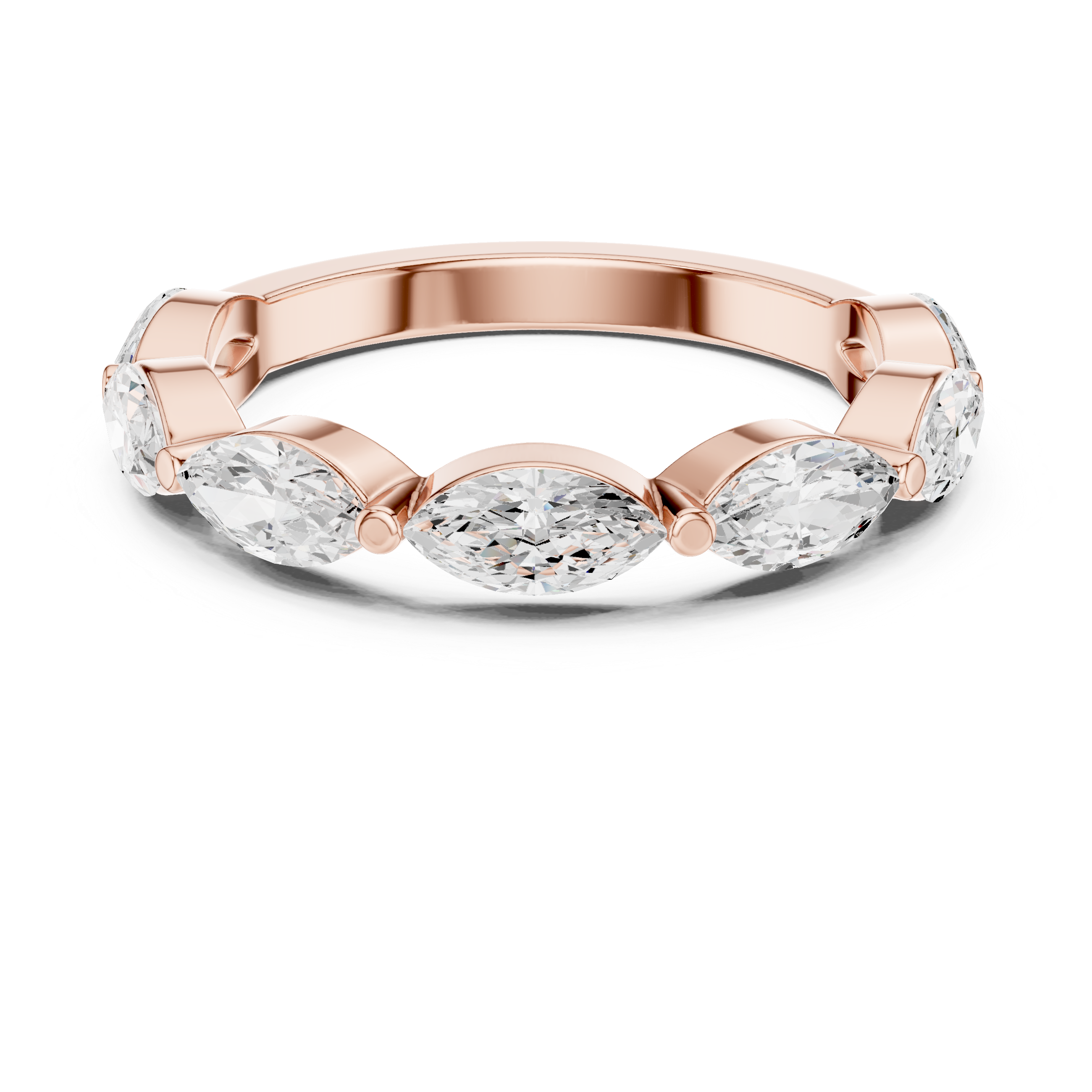 Geometric Frame Lab Grown Diamond Ring