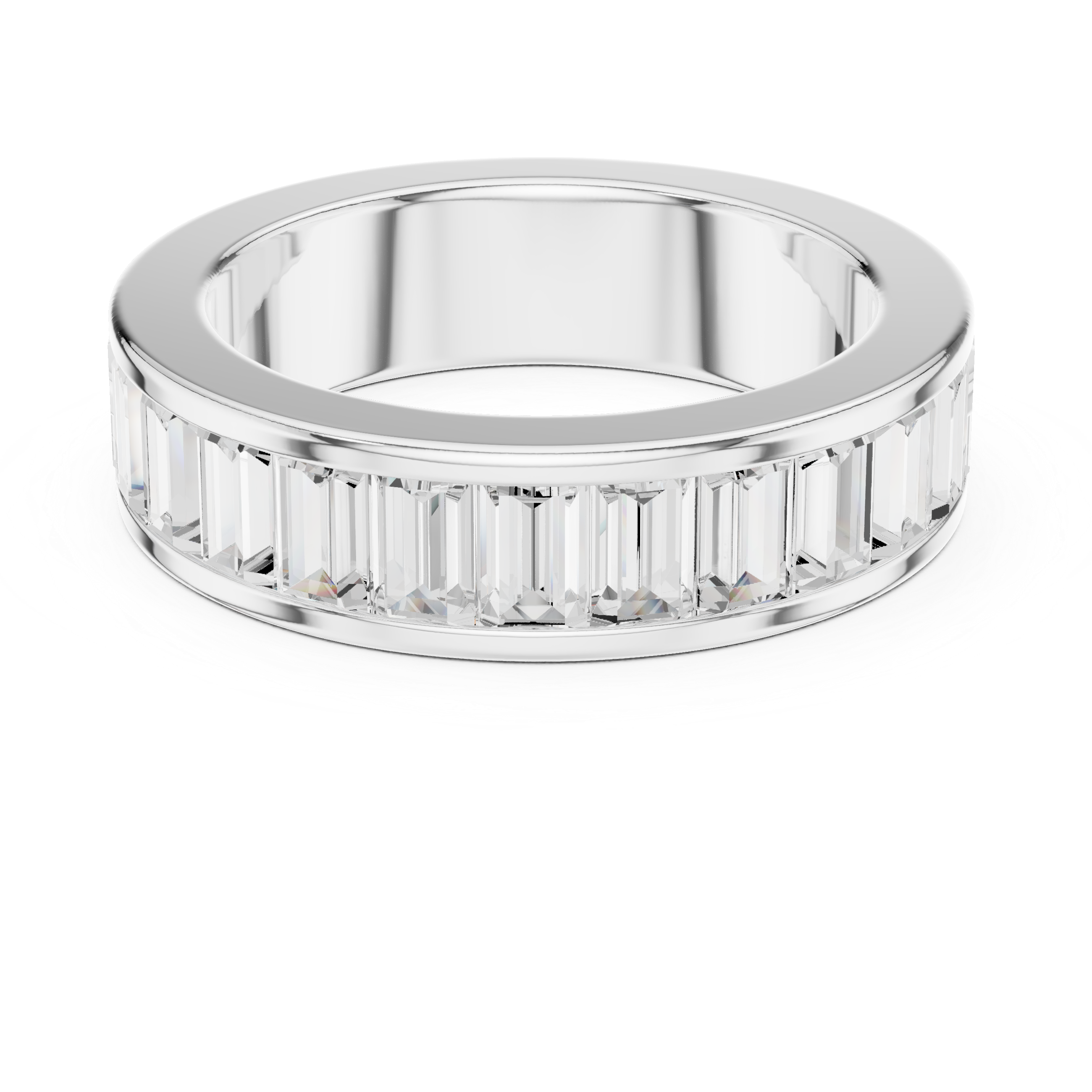Curved Crown Lab Grown Diamond Ring