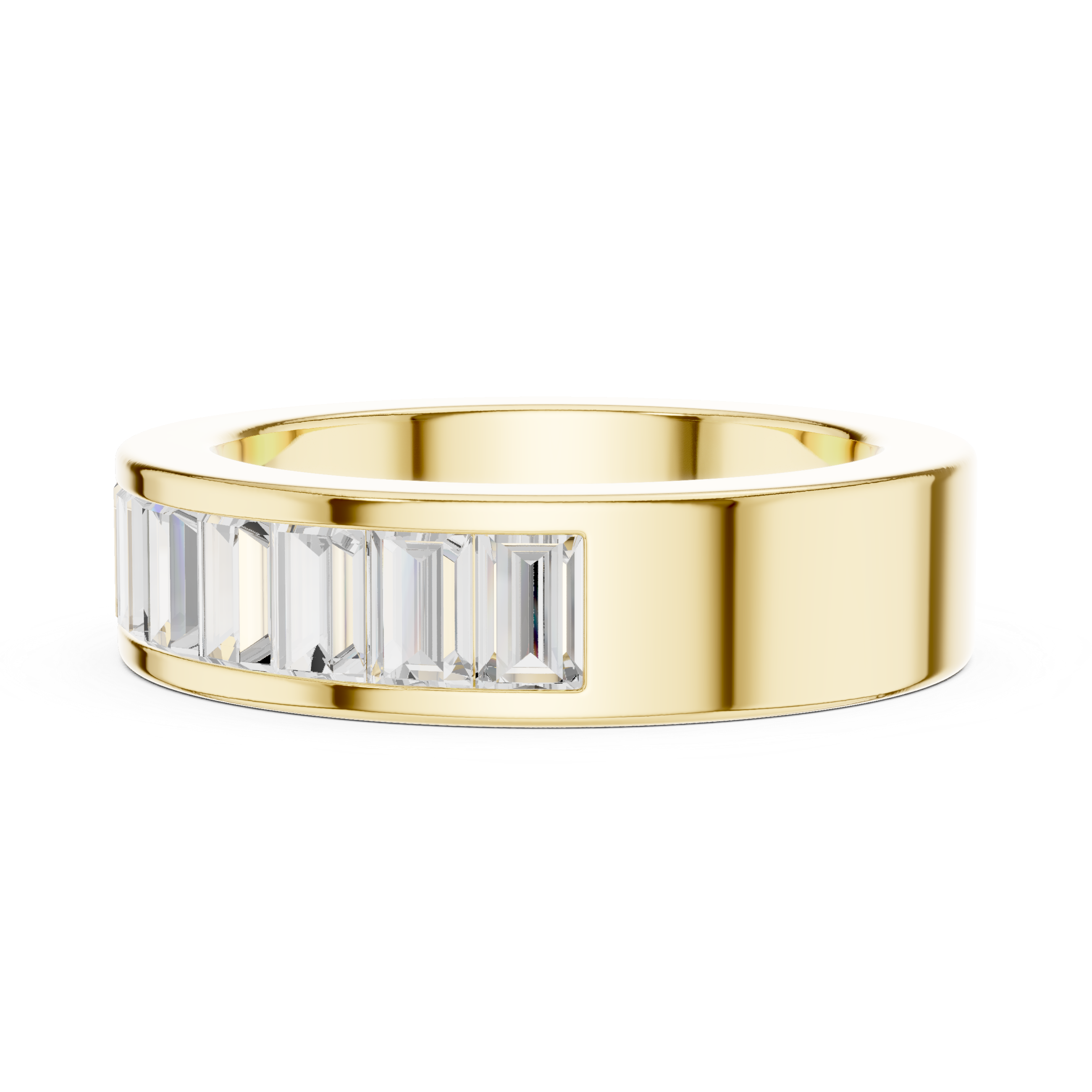 Curved Crown Lab Grown Diamond Ring