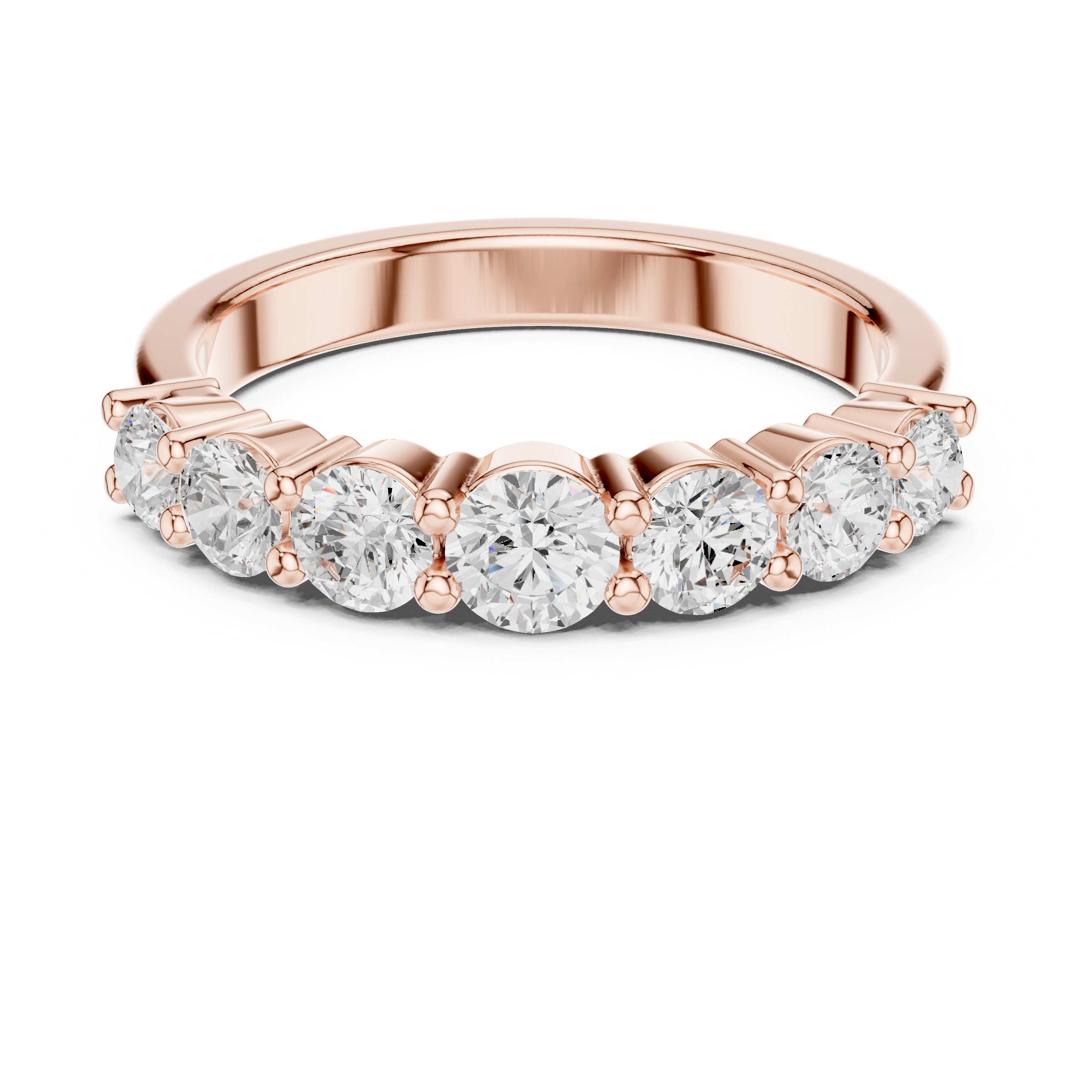 Floating Diamond Lab Grown Diamond Ring