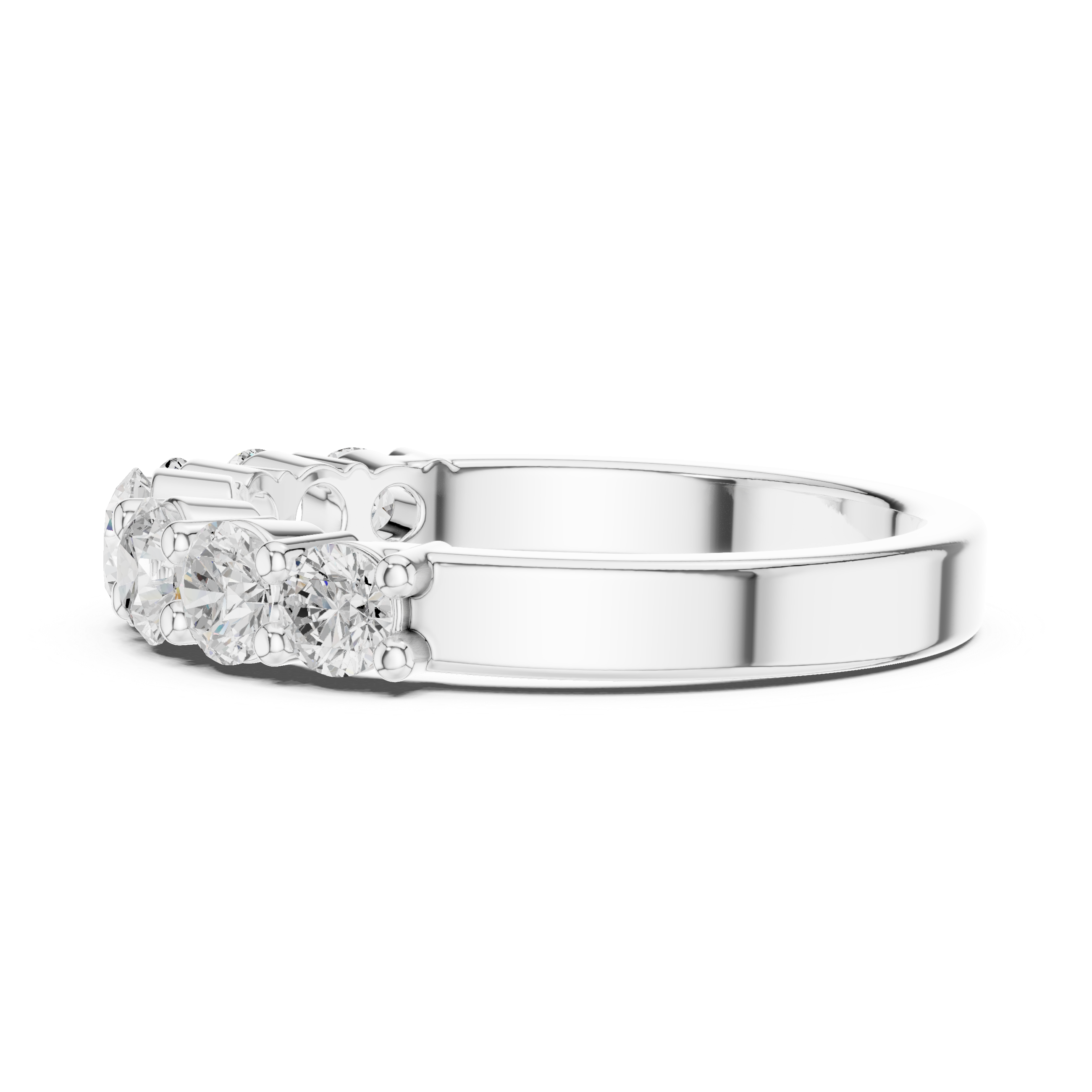 Floating Diamond Lab Grown Diamond Ring
