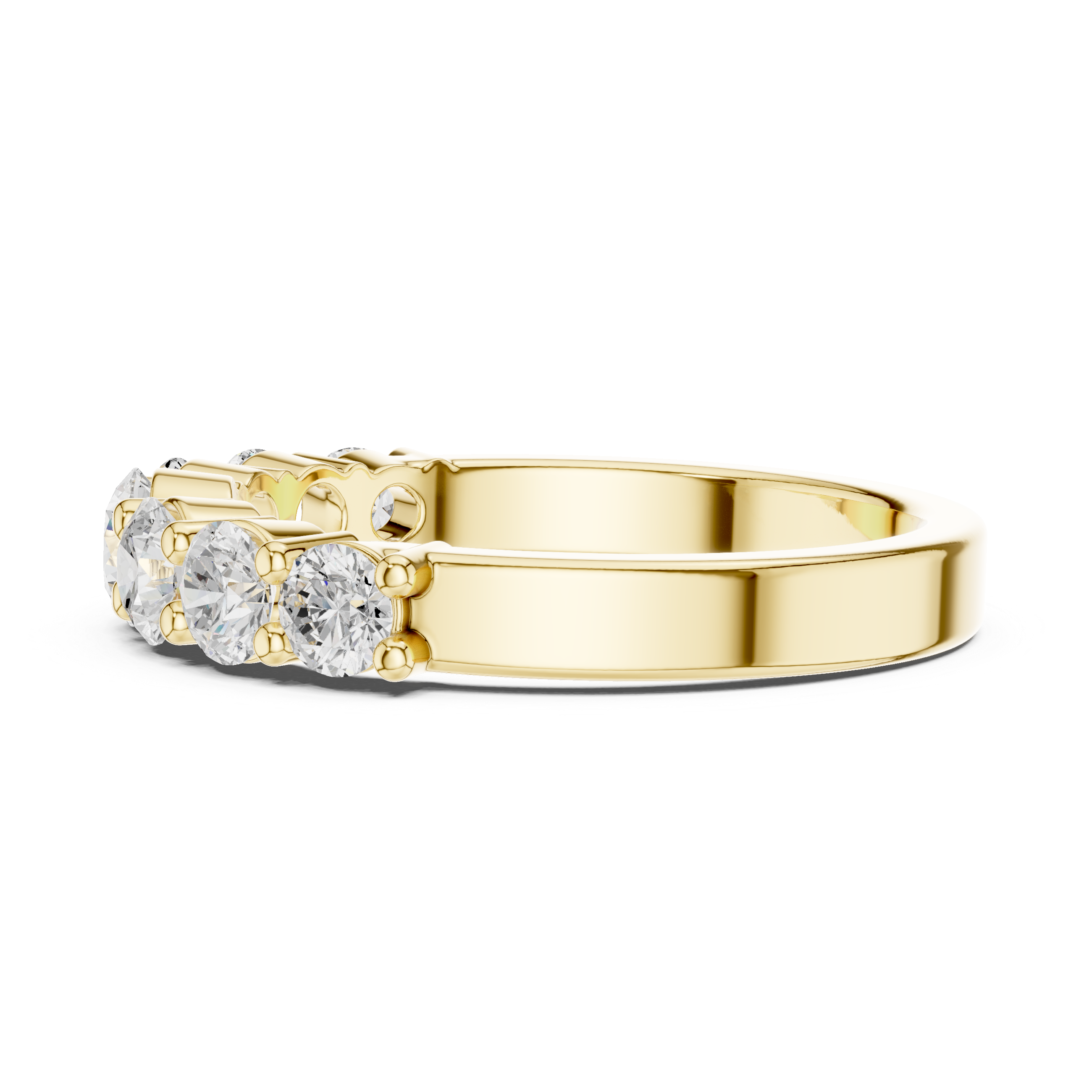Floating Diamond Lab Grown Diamond Ring