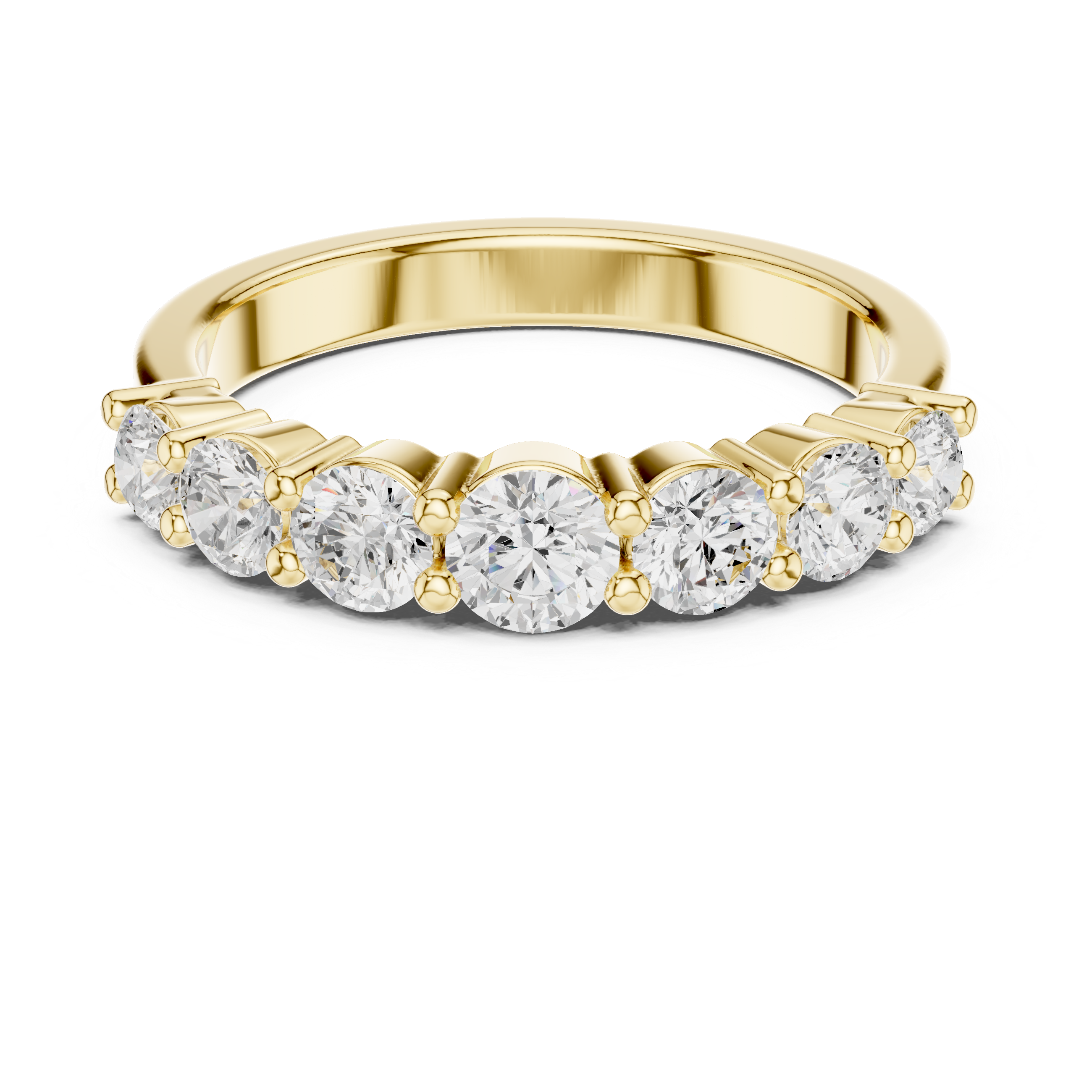 Floating Diamond Lab Grown Diamond Ring
