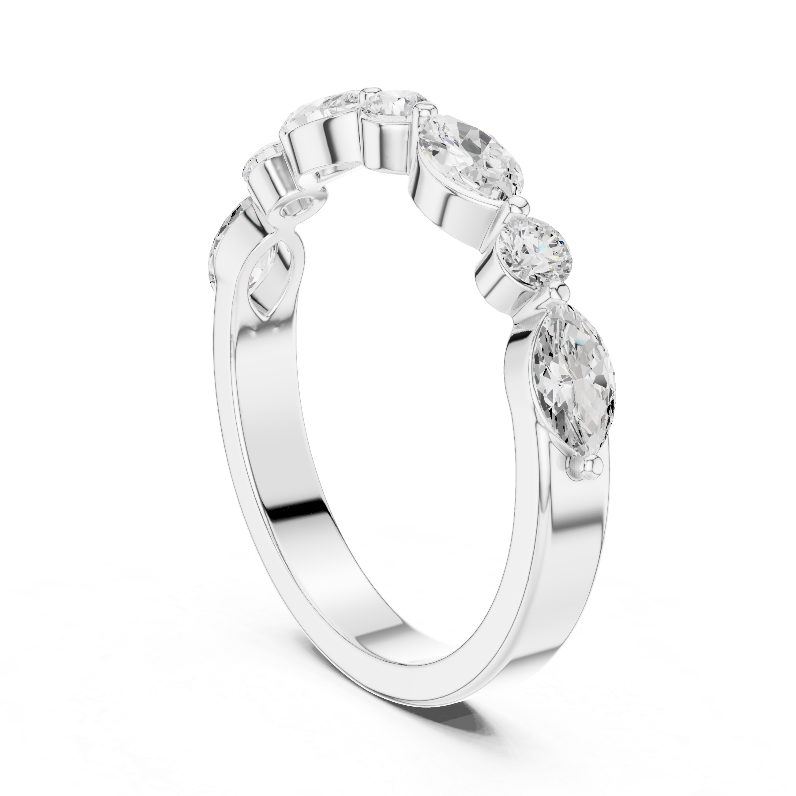 Whisper Thin Lab Grown Diamond Ring