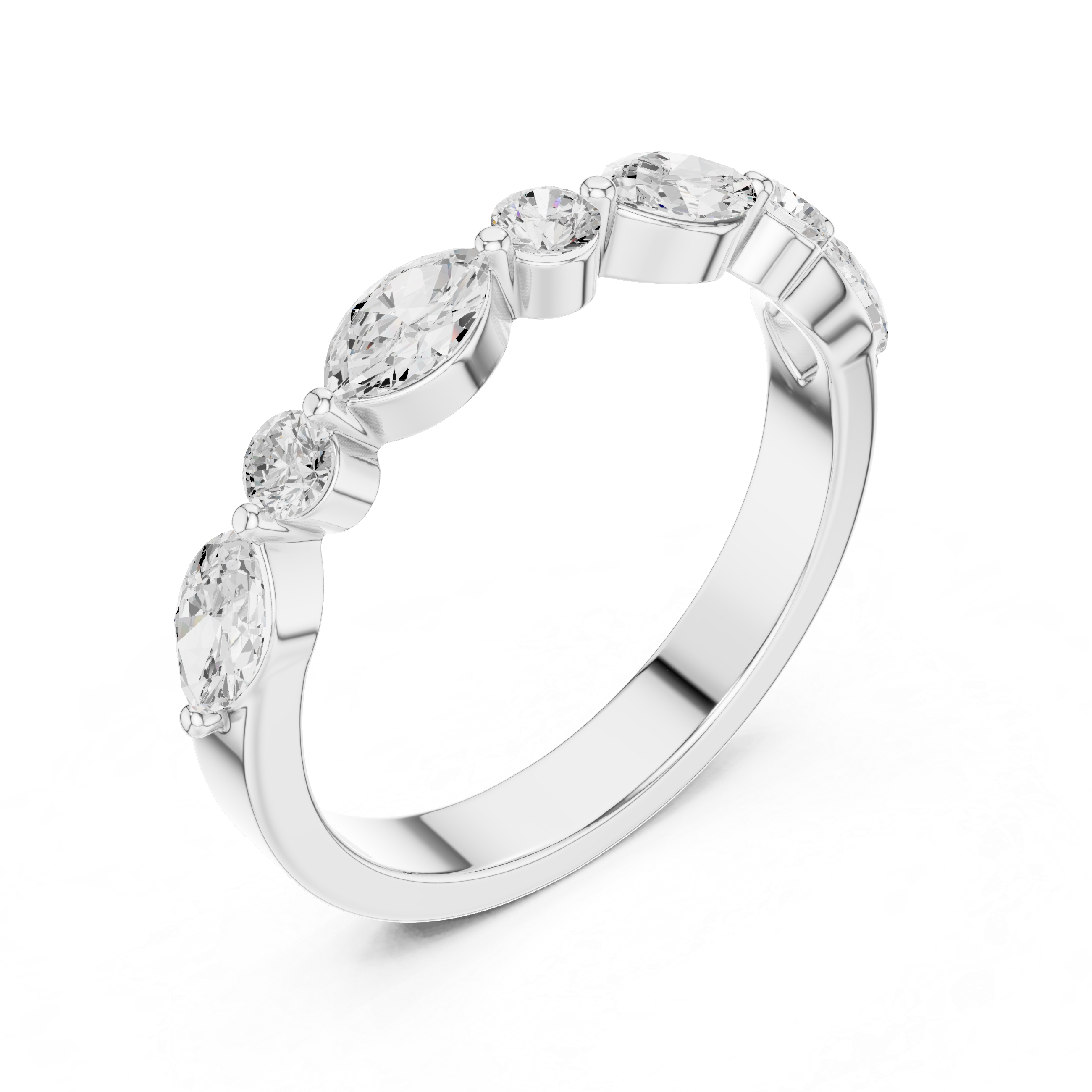 Whisper Thin Lab Grown Diamond Ring