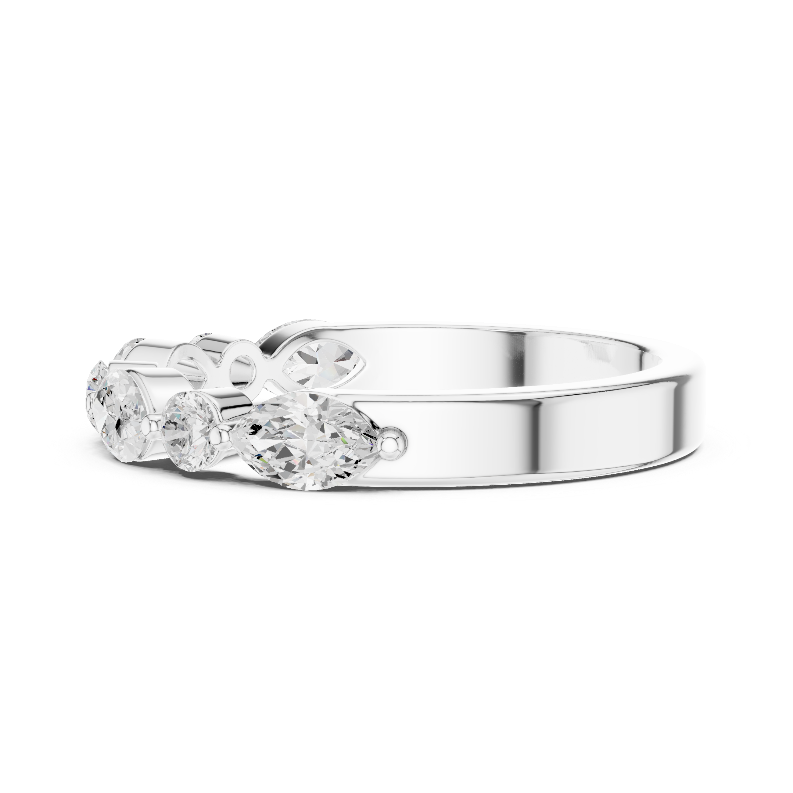 Whisper Thin Lab Grown Diamond Ring