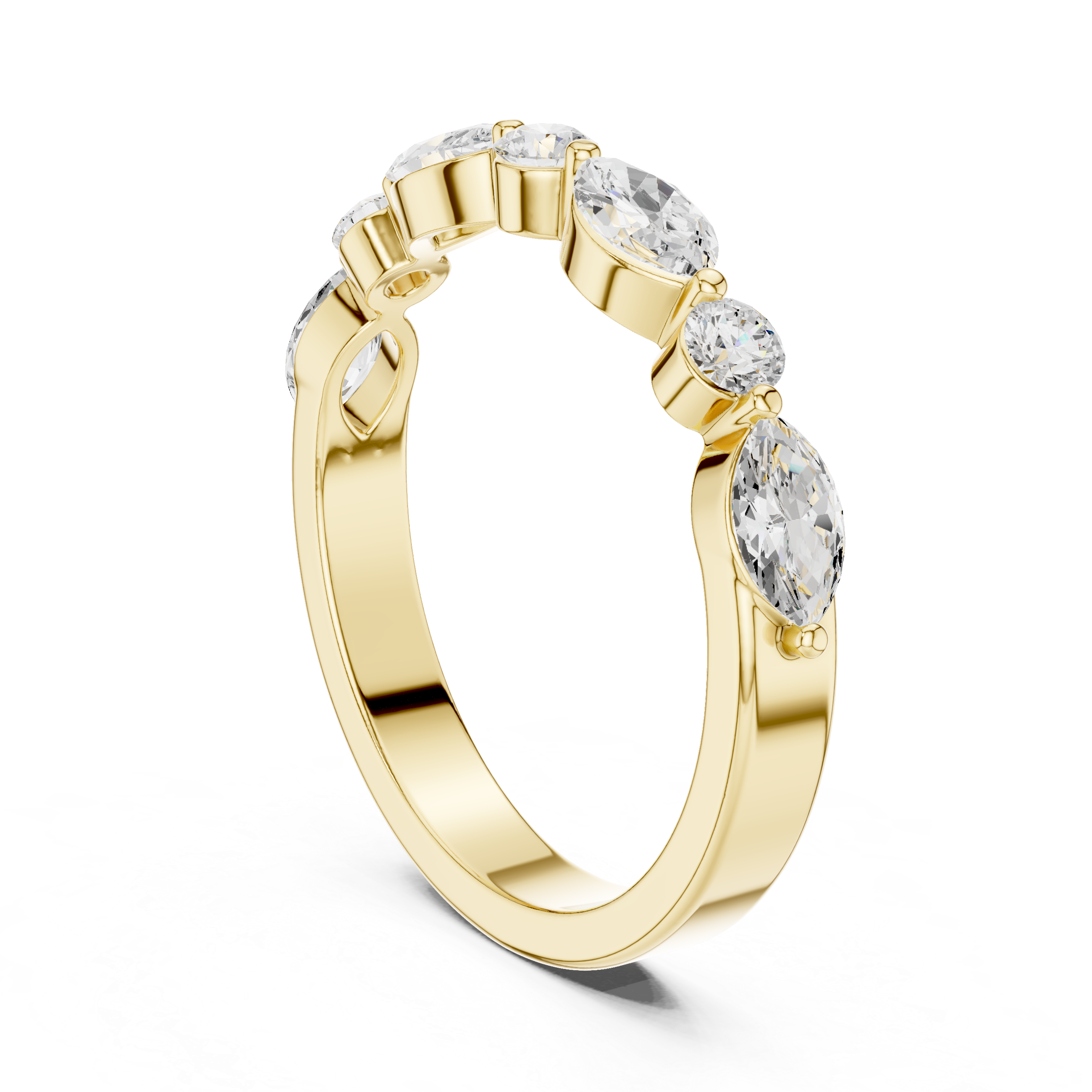 Whisper Thin Lab Grown Diamond Ring